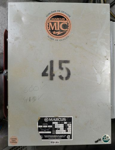 MARCUS Transformer 45KVA 415V 3PH