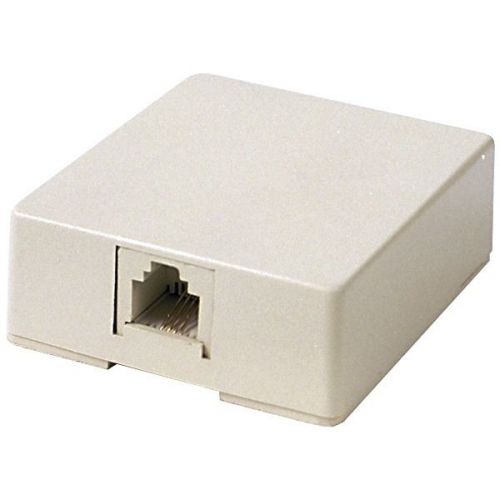 Rca TP265/TP265N Modular Wall Phone Jack Cream