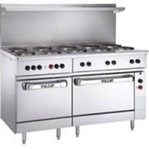 Vulcan EV60-SS-5HT-480 Restaurant Range electric 60&#034; (5) hot tops (1)...