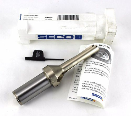 Seco indexable insert drill 5/8&#034; 0.6250&#034; 4xd coolant through edp 05540 d12* for sale