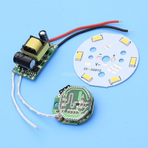 Microwave Radar Sensor 3W LED Light Control Switch Board with Power Supply