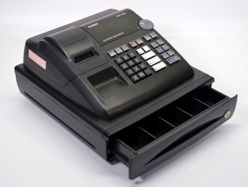 Casio PCR-26S Electronic Cash Register POS Point of Sale w/Drawer + Insert NICE!