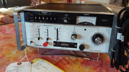 Wavetek 3001 0-520 mhz synthesized signal generator. military refurbish tobyhana for sale