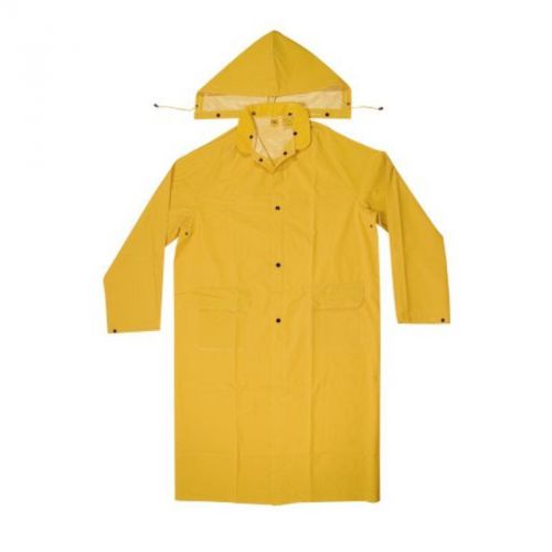 Rain Wear .35 Mm Pvc Trench Coat - Medium Custom Leathercraft Wipes R105M