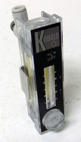 KOBOLD INSTRUMENTS AG CH-8600 ROTAMETER FLOW METER INDICATOR ASSEMBLY