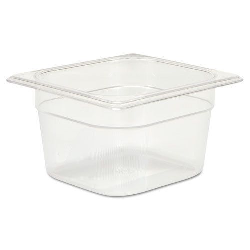 Cold Food Pans, 1 2/3qt, 6 3/8w x 6 7/8d x 4h, Clear