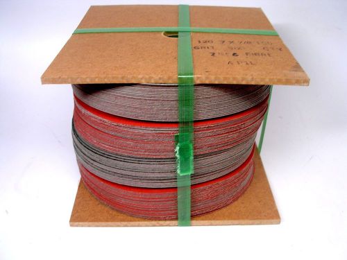 100 3M Fibre Disc 785C, 7 in x 7/8 inch P120 grit 100 per case Bulk