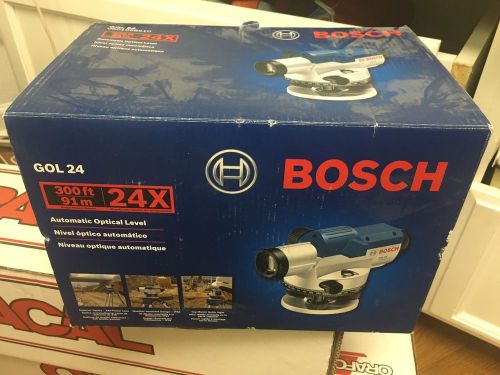 New ! BOSCH 300 ft. Automatic Optical Level . Model GOL24   0601068610