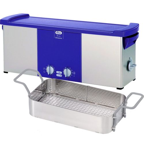 NEW ! Elma E70H 1.75 Gal. Ultrasonic Cleaner w/Timer + Heat + Cover + Basket