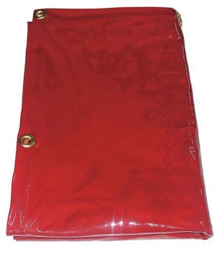 WESTWARD 22RN61 Welding Curtain, 8 ft. W, 6 ft., Red NEW !!!