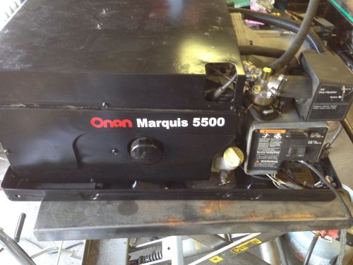 Onan RV Generator Camper Car Trailer 5.5 KW 5500 Marquis LP