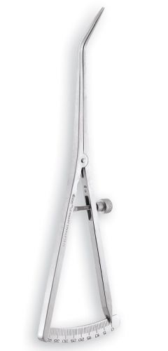 Dental instrument reusable implantology castroviejo caliper- curved clc40c ds for sale