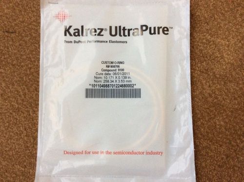 KALREZ ULTRAPURE ORING, CUSTOM O-RING, K#908706, Compound: 9100