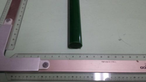 1&#034; dia. x 45&#034; long urethane / polyurethane 95 a green rod p/n 11411 for sale