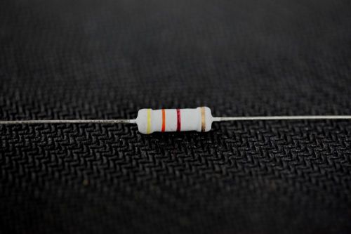 10 PC CARBON FILM 1 WATT RESISTORS 430 ohm / 430  +/- 5% CR-1W-430