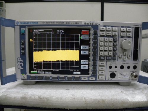 R&amp;s fsp13 spectrum analyzer 9 khz to 13 ghz, for sale