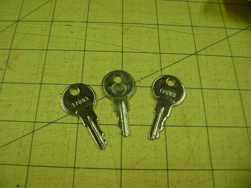 Fire-lite honeywell original 17003 keys (lot of 2) for sale