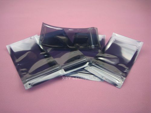 100 esd anti-static shielding zip lock bags 4.5&#034; x 6.3&#034;_115 x 160mm_usable size for sale