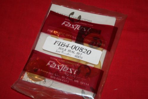 NEW FasTest Seal Set # FIB4-00820 -- Sealed -- BRAND NEW IN PLASTIC - BNIP