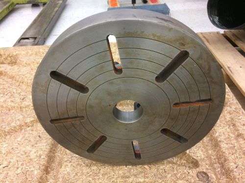 16&#034; face plate for mori seiki lathe cam lock for sale