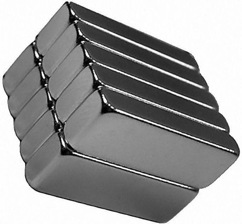 3/4&#034; x 1/4&#034; x 1/8&#034; Blocks - Neodymium Rare Earth Magnet, Grade N48