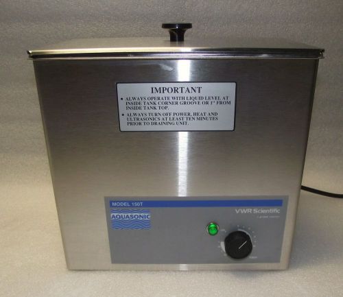 VWR Scientific Aquasonic 150T Ultrasonic Cleaner - Mint! w/ Warranty!