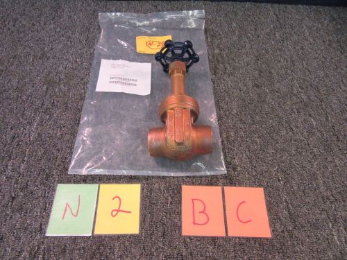 POWELL 1-1/2&#034; 125 WSP BRASS SWEAT GATE VALVE PLUMBING NAVY SUBMARINE CRYOGENIC