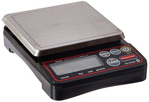 Rubbermaid commercial products 1812589 compact digital scale for foodservice for sale