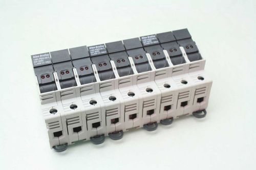 3 Allen-Bradley 1492-FB3C30-L Fuse Holders 3-Pole Class CC 30A / 600V