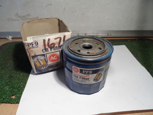 AC-DELCO    DURA GAURD   OIL FILTER      PF9      UNUSED       0614