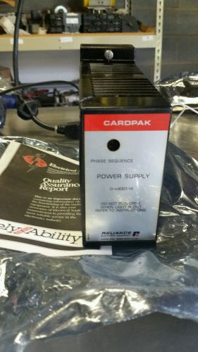 RELIANCE ELECTRIC CARDPAK POWER SUPPLY 0-49001-14