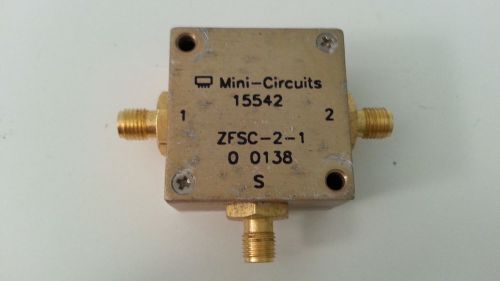 Mini-Circuits ZFSC-2-1 2-Way-0° RF Power Splitter / Combiner 5-500MHz