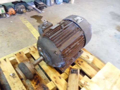 Westinghouse 20hp motor #951027 fr:286u ph:3 1755:rpm 208-220/440v used for sale