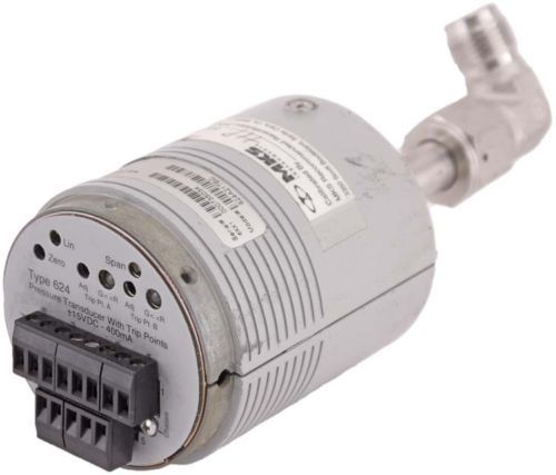 Mks baratron 624/624a21tbc pressure transducer capacitance manometer 20 torr for sale