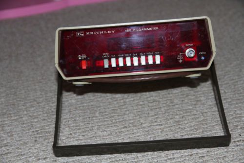 Keithley Instruments 480 Picoammeter 1pA Excellent condition 2015 tested Vintage