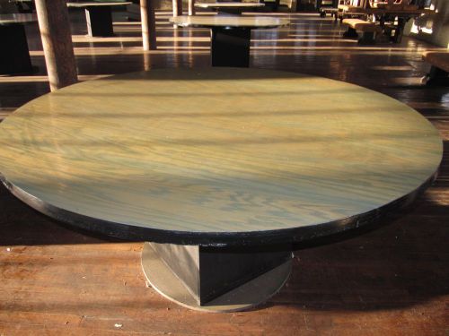 ROUND RESTAURANT PEDESTAL TABLE