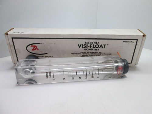 *New In Box* Dwyer VFC-153 Visi-Float Flowmeter, 10-75 l/min, 100psi Max