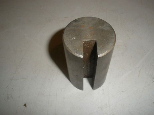 Dumont Keyway Broach Bushing 1 9/16” Dia. x 3/8” Wide Slot x 2  1/2 ” Long