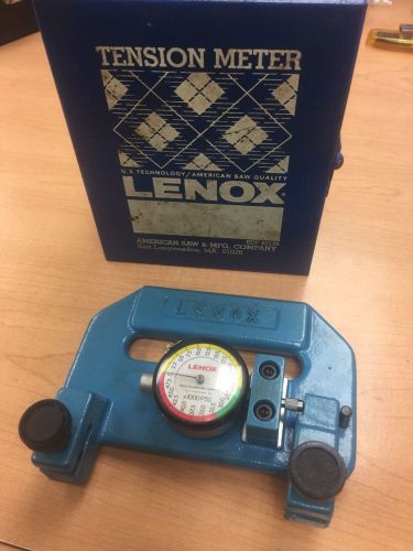 Lenox Band Saw Blade Tension Meter 62126 Bandsaw