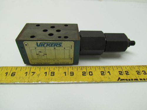 Vickers dgmc-3-pt-fw-31 hydraulic pressure relief valve for sale