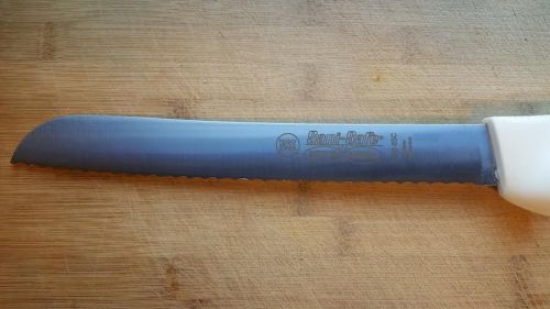 8-inch, straight bread knife #s162-8sc. sanisafe by dexter russell. nsf rated for sale