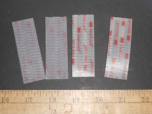 3m clear dual lock vhb  type 250  1&#034; x 3&#034;  (4) strips sj3560 self-locking for sale