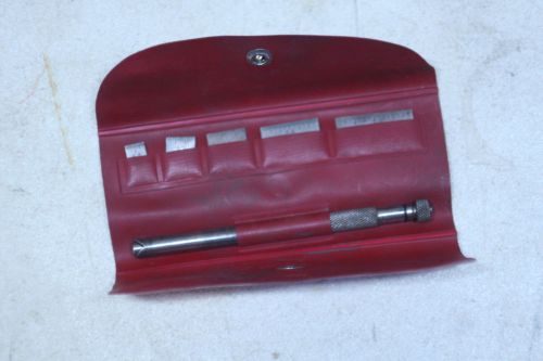 Starrett No.S-423 mini rule set