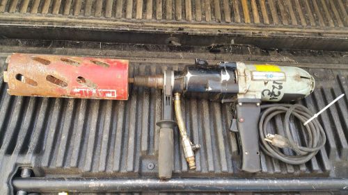 Target HD6 Handheld Core Drill 1-1/4&#034; and 5/8&#034; W/4&#034; Hilti Core Bit Nice!!!