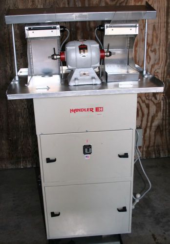 Handler 75 dust collector with red wing dental polisher &amp; grinder for sale