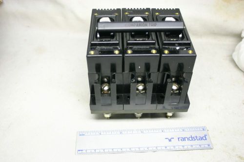 Eaton Heinemann 3 poles  Harsh Env Res 64-133-5-MG4 50Amp Per pole 250V60HZ