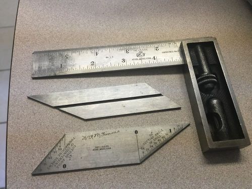 Starrett No.13 Double Square Set 4 Pcs