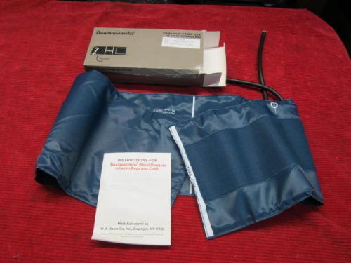 Baumanometer Calibrated V-LOK Blodd Pressure Cuff and Bag, Giant Thigh