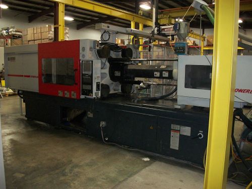 330 Ton 34 oz. 2003 Milacron Powerline Plastic Injection Molding Machine