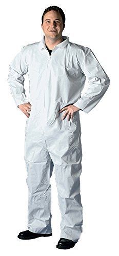 Buffalo industries (68521) non-hooded sms disposable coverall - size medium for sale